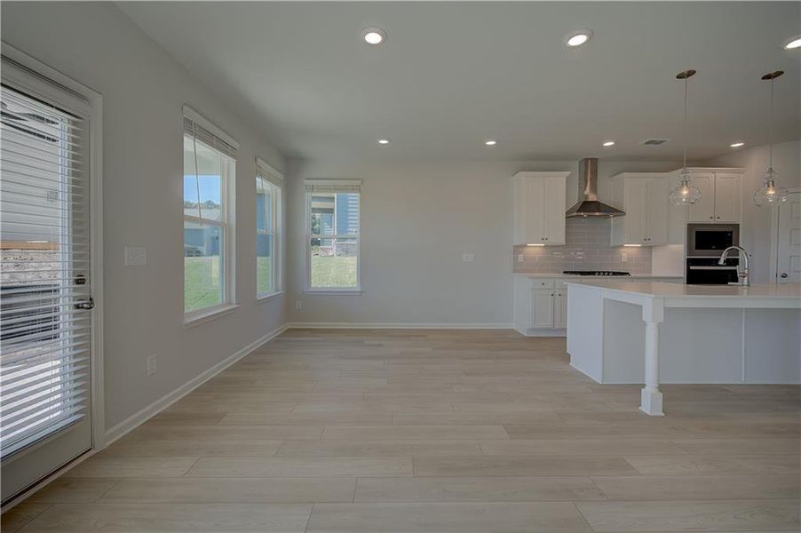 Spacious, unfurnished interior of a new home in Grandview at Millers Mill, Stockbridge (Image 15). Spacious, unfurnished interior of a new home in Grandview at Millers Mill, Stockbridge (Image 15).