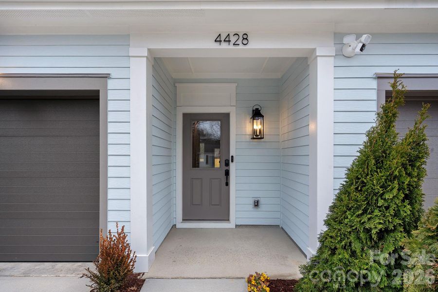 Exterior details and patio area of a home in , Charlotte (Image 3). Exterior details and patio area of a home in , Charlotte (Image 3).