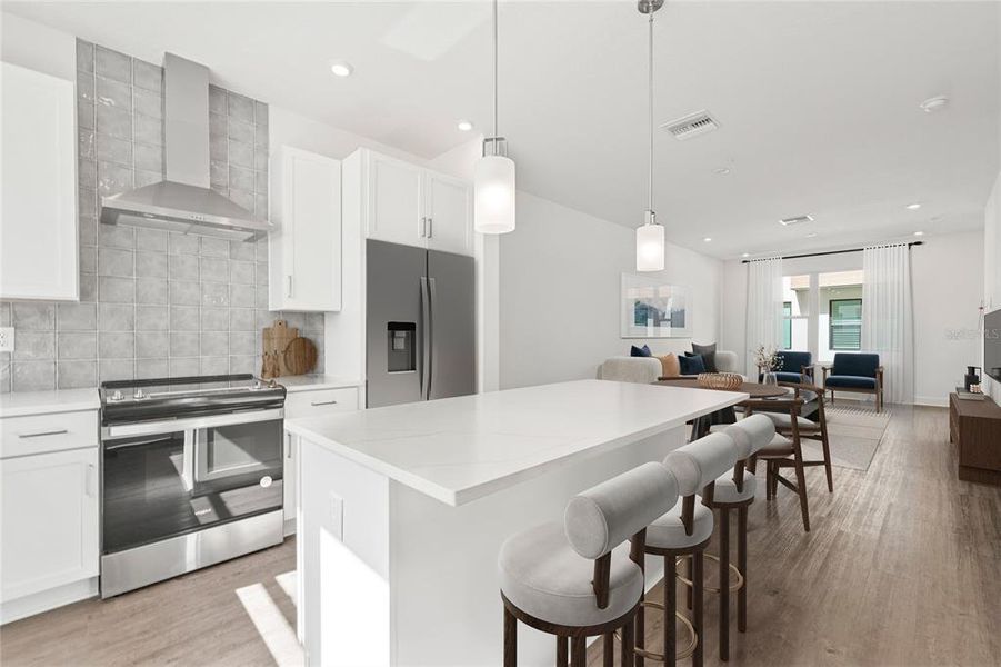 Furnished interior view inside a new home in Alante, St. Petersburg (Image 4).