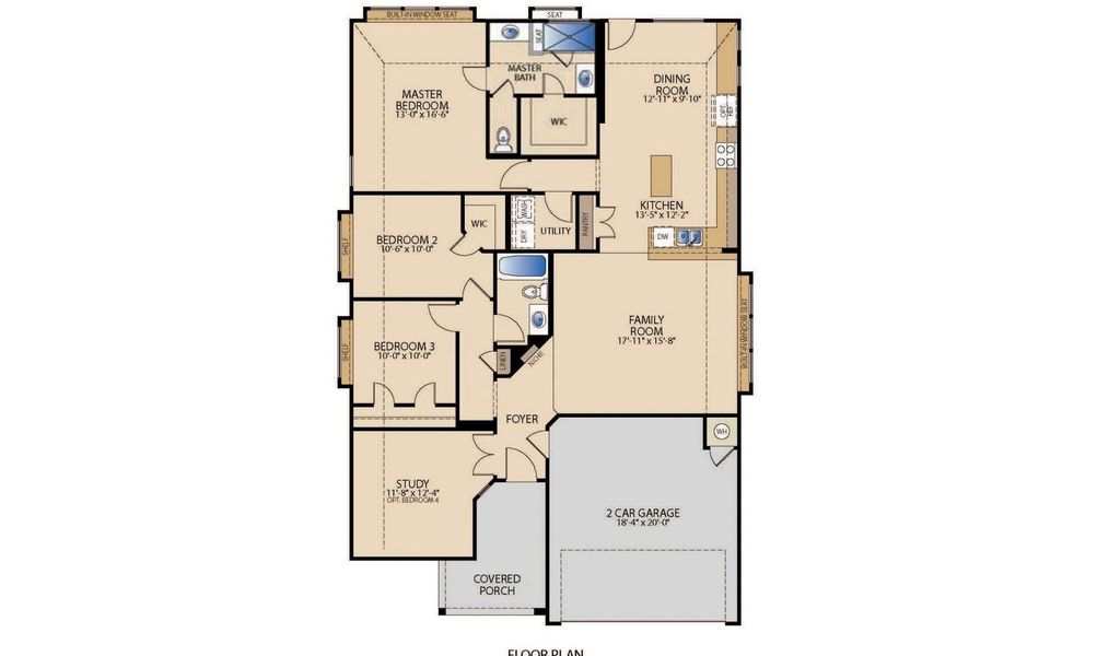 View of home floor plan