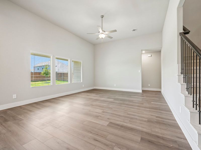 Spacious, unfurnished interior of a new home in Lakehaven - Premier Series, Farmersville (Image 15). Spacious, unfurnished interior of a new home in Lakehaven - Premier Series, Farmersville (Image 15).