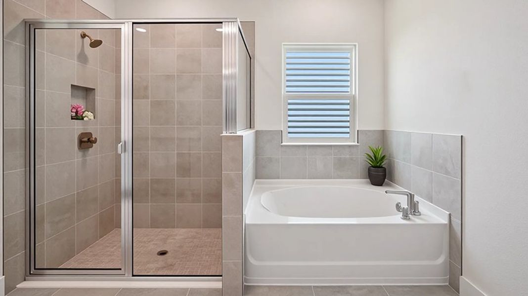 Representative furnished interior of a home built from the LANTANA by D.R. Horton in Buchanan Trails, Newberry (Image 11).