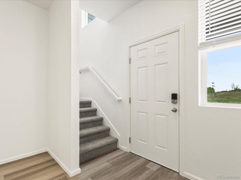 Spacious, unfurnished interior of a new home in Poudre Heights: The Meadow Collection, Windsor (Image 34).