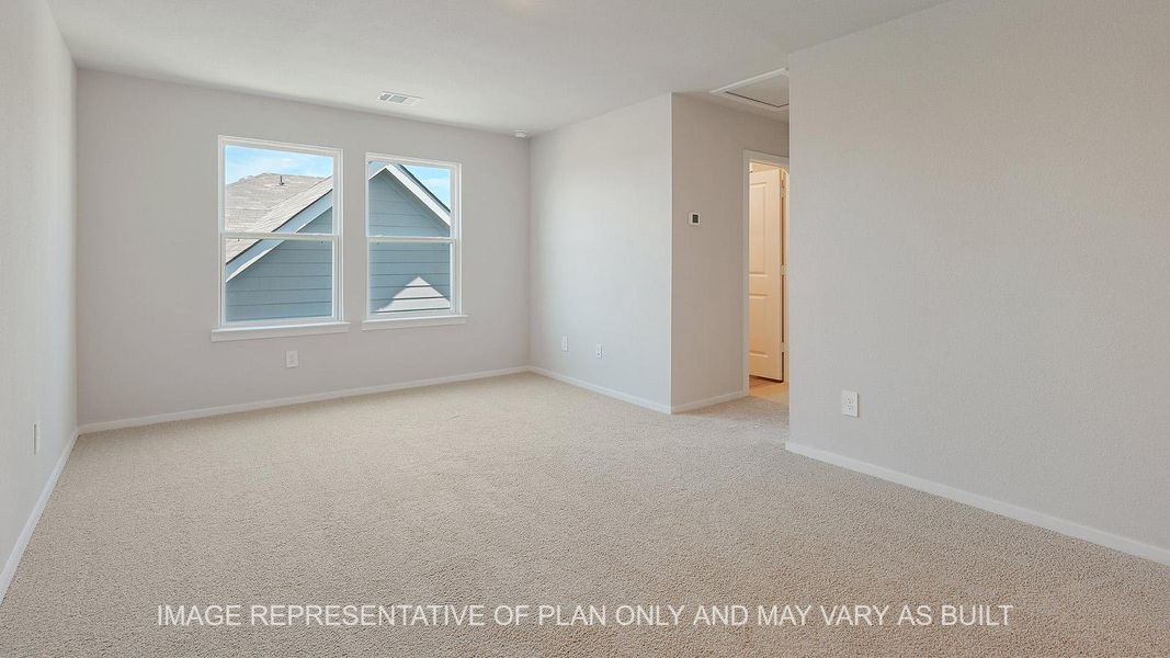 Spacious, unfurnished interior of a new home in Pleasant Hill, Bryan (Image 16).