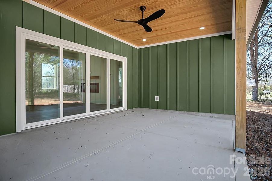 Exterior details and patio area of a home in , Cherryville (Image 3). Exterior details and patio area of a home in , Cherryville (Image 3).