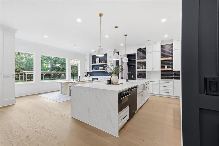 Furnished interior view inside a new home in , Monroe (Image 6).