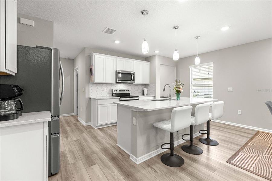 Furnished interior view inside a new home in Del Webb Stone Creek, Ocala (Image 12).