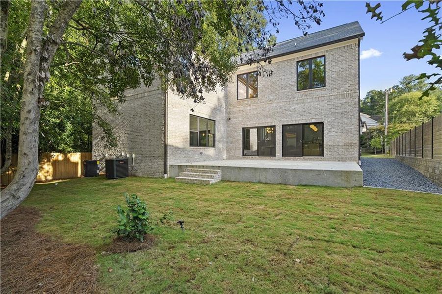 Exterior details and patio area of a home in , Atlanta (Image 3).