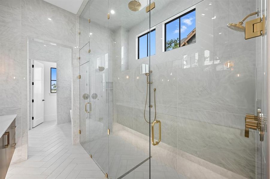 Furnished interior view inside a new home in Fields, Frisco (Image 7). Furnished interior view inside a new home in Fields, Frisco (Image 7).