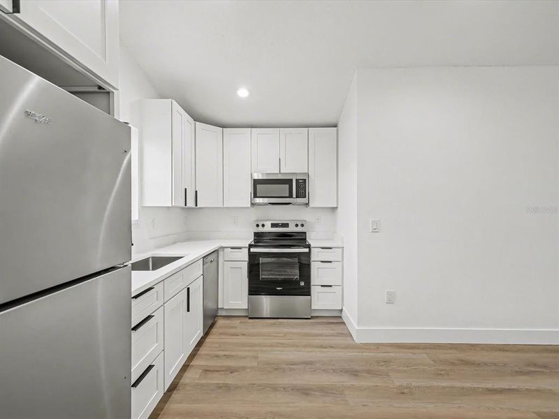 Furnished interior view inside a new home in , St. Petersburg (Image 9).