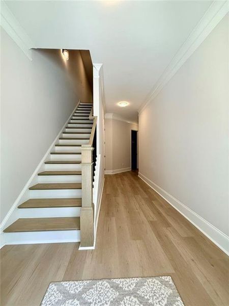 Spacious, unfurnished interior of a new home in Haven at Stanley, Kennesaw (Image 15).