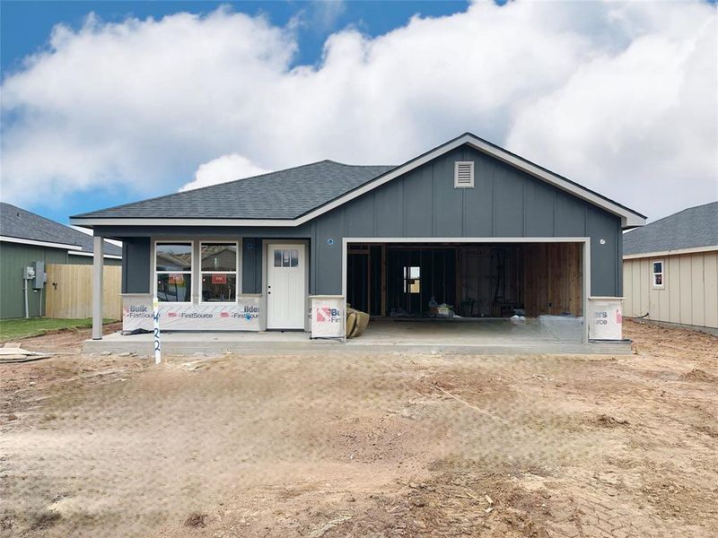 In-progress construction of a new home in , Abilene, TX (Image 22).