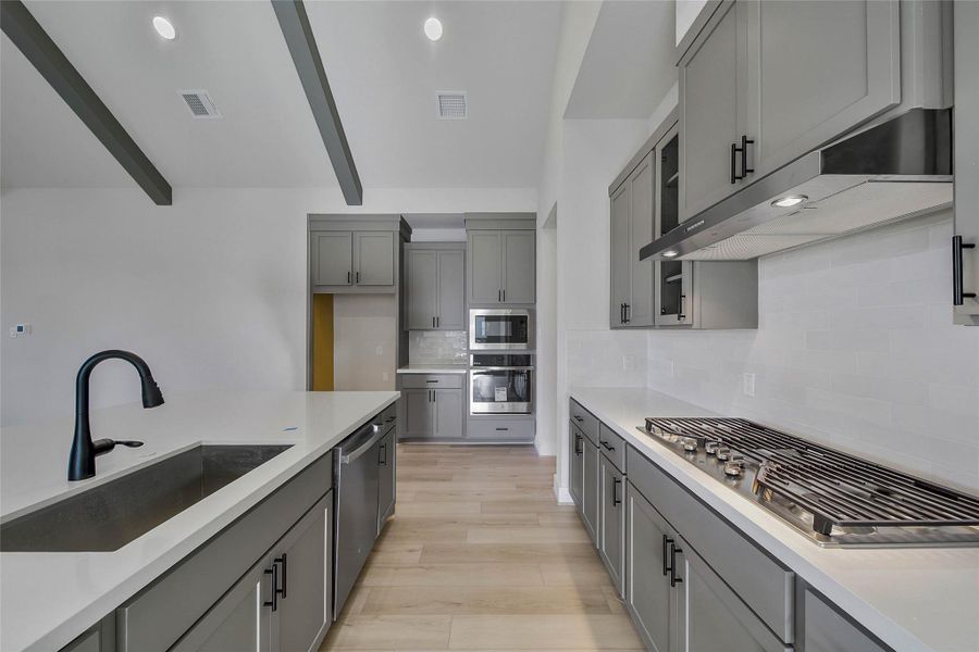 Furnished interior view inside a new home in Magnolia Bend, Rosharon (Image 17).