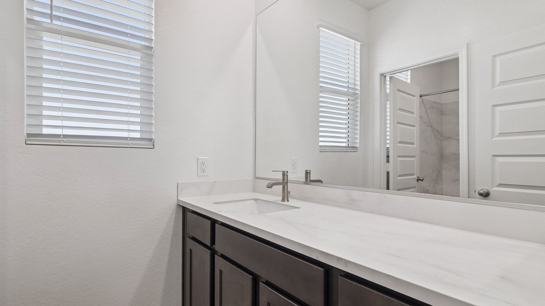 Furnished interior view inside a new home in Apache Farms, Buckeye (Image 9).