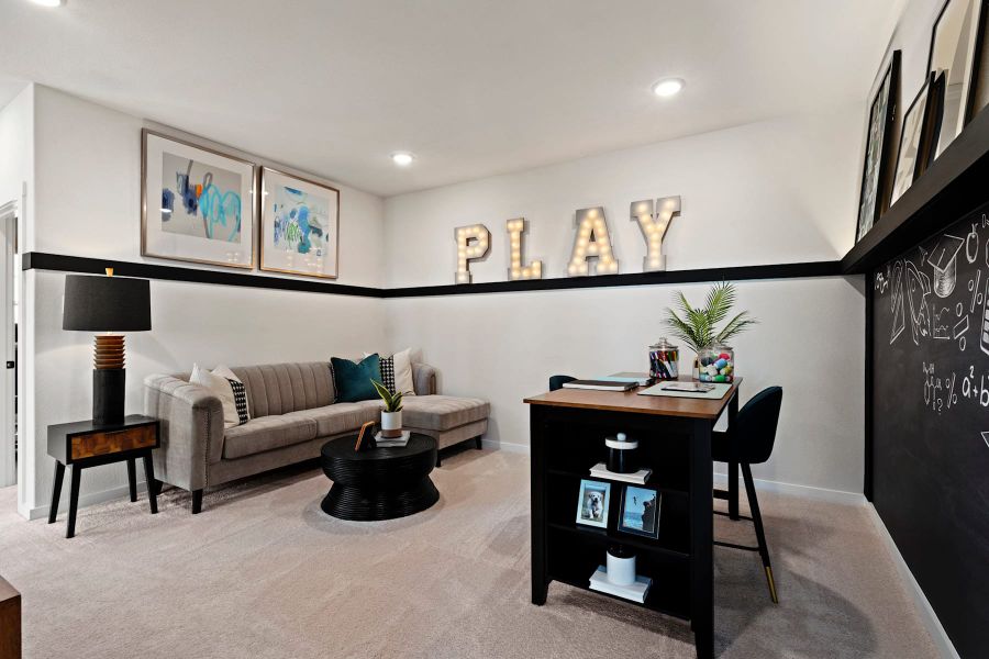 Furnished interior view inside a new home in Park Central, Georgetown (Image 39).