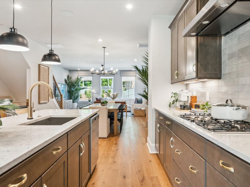 Representative furnished interior of a home built from the Hudson by Tri Pointe Homes in Old Town Village, Waxhaw (Image 29).