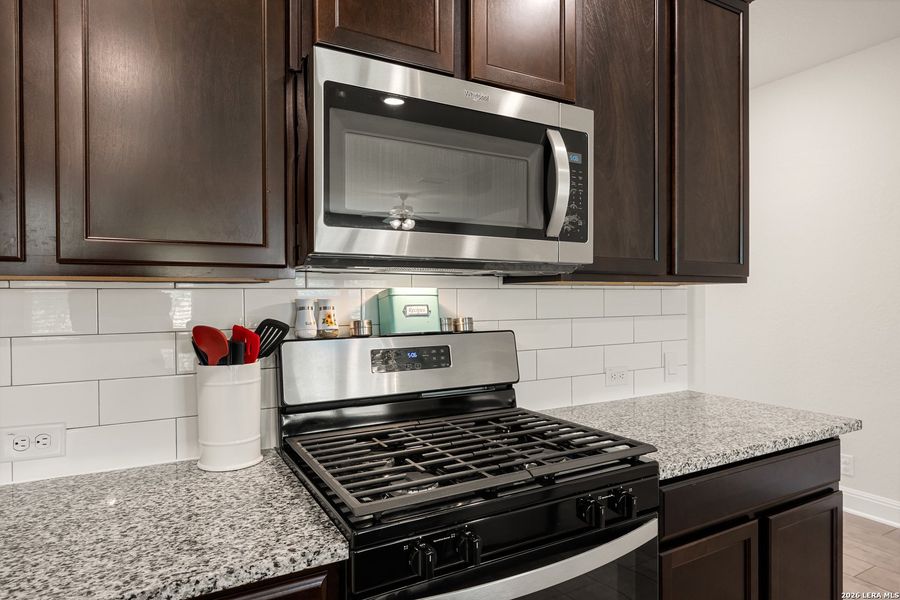 Close-up of interior finishes inside a home in Riverstone at Westpointe, San Antonio (Image 22).