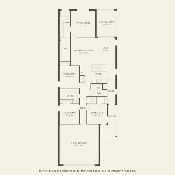 2D floor plan layout of this home in Reagan Landing, Bradenton, FL (Image 4).