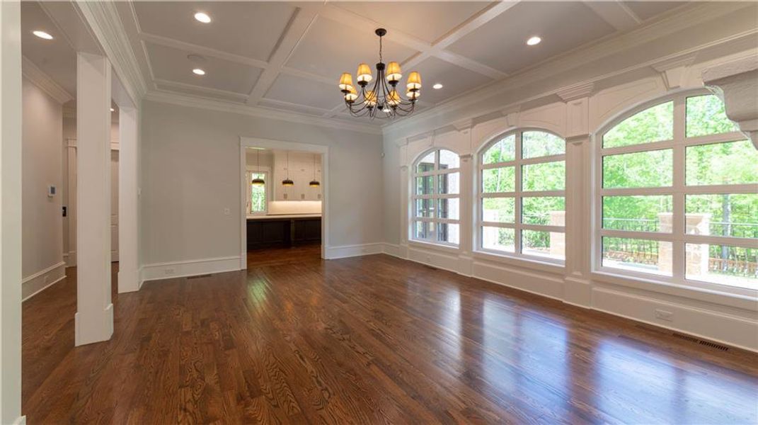 Spacious, unfurnished interior of a new home in , Roswell (Image 48).