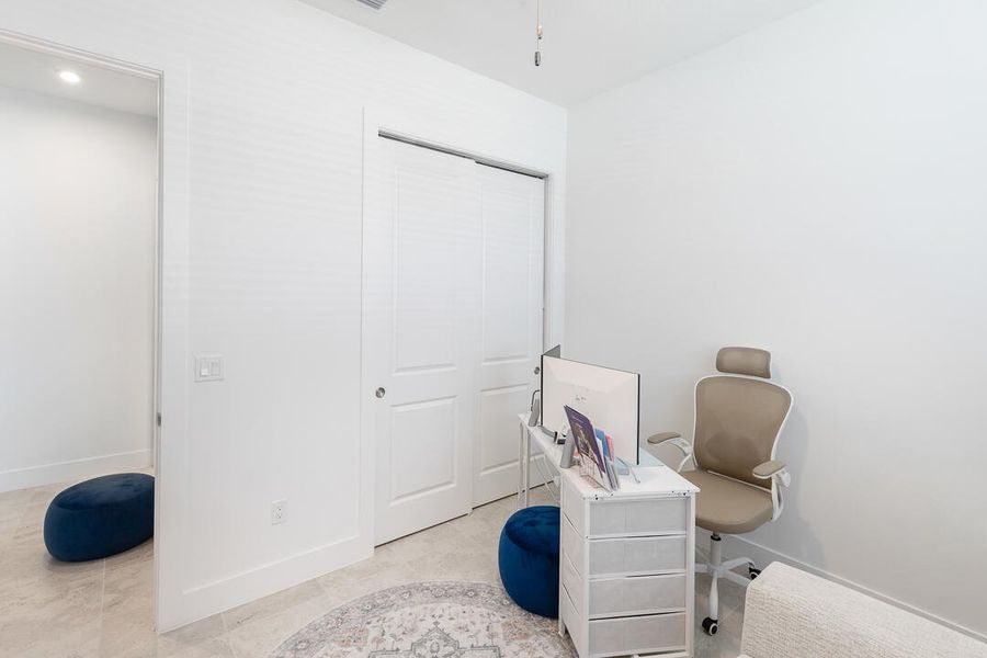 Bedroom #3 used as office