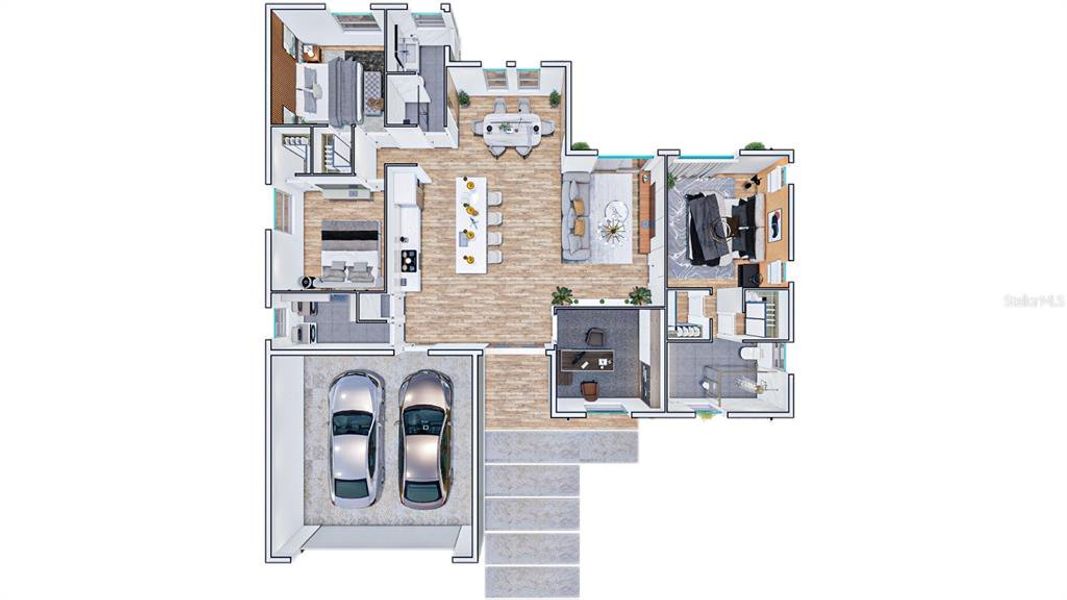 2D floor plan layout of this home in , Lehigh Acres, FL (Image 3). 2D floor plan layout of this home in , Lehigh Acres, FL (Image 3).