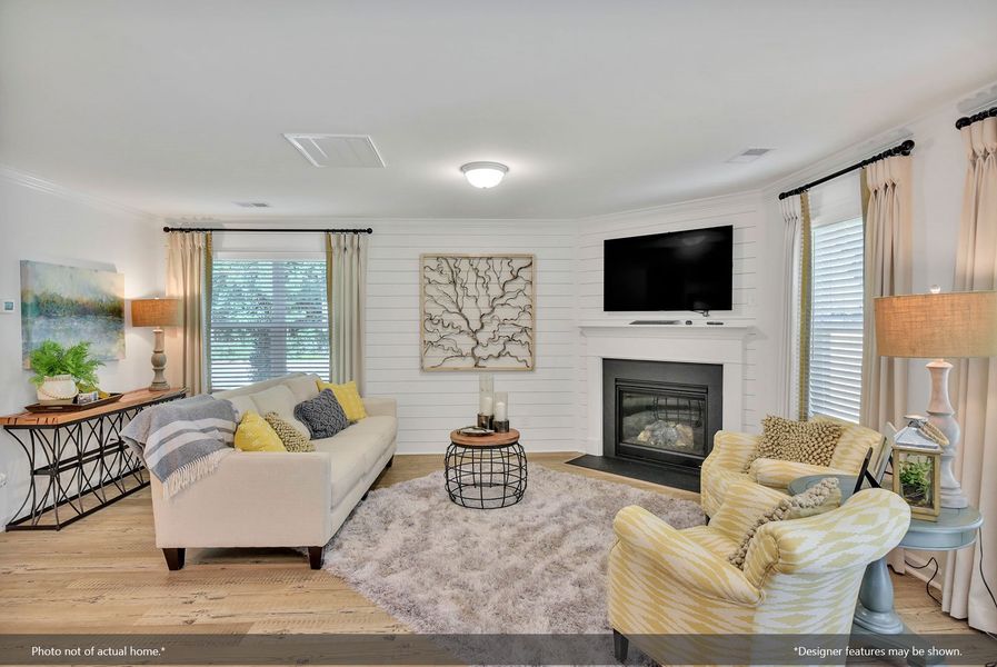 Furnished interior view inside a new home in Ellington, Elgin (Image 13).