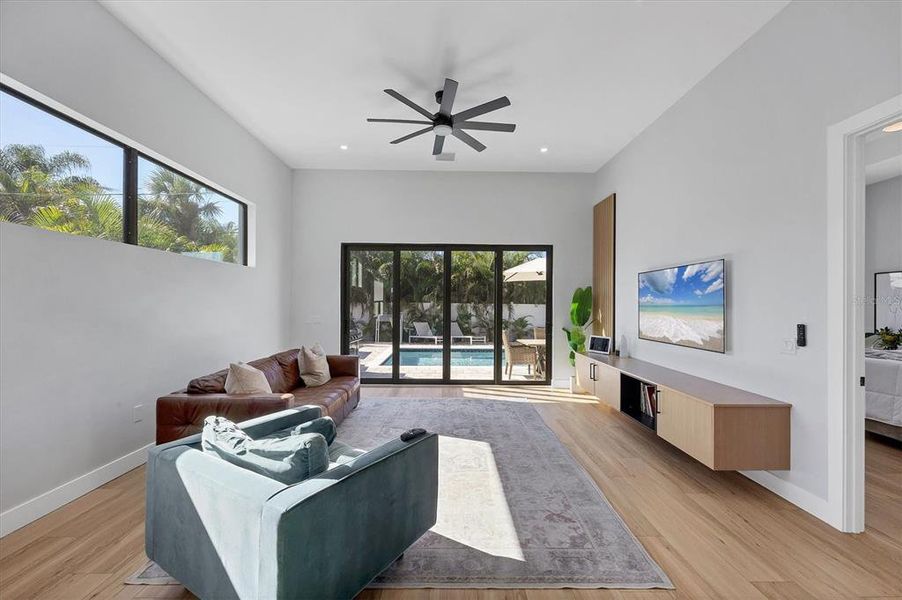 Furnished interior view inside a new home in , Sarasota (Image 22).