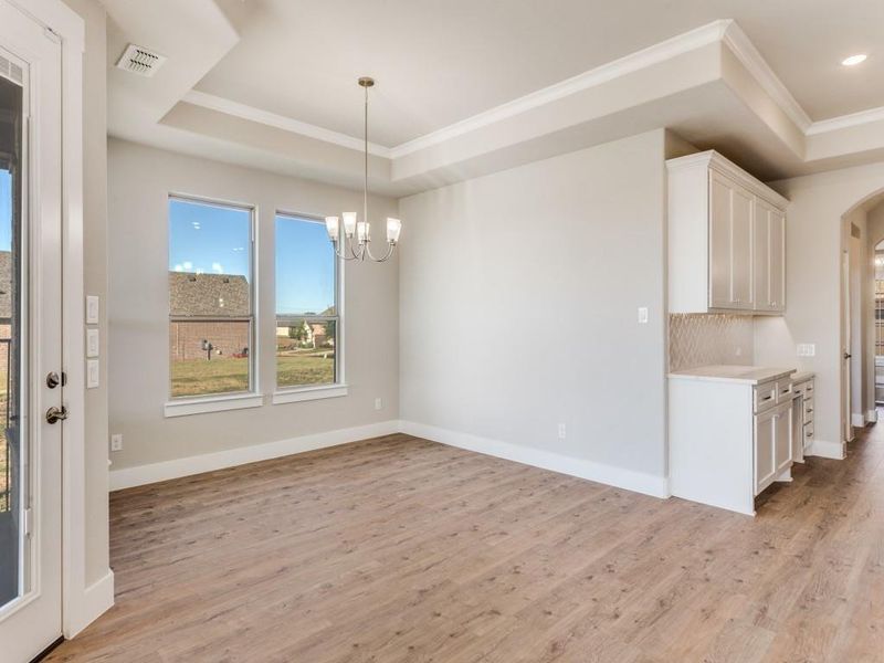 Spacious, unfurnished interior of a new home in Ladera at the Reserve, Mansfield (Image 22).