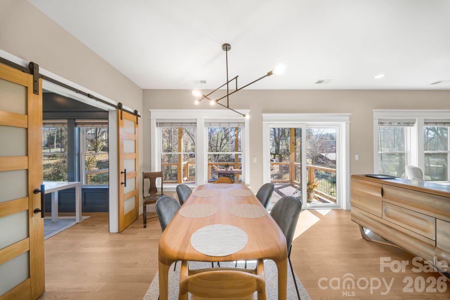 Furnished interior view inside a new home in , Asheville (Image 10).