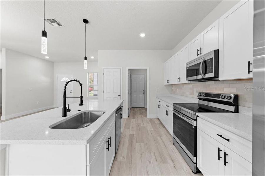 Furnished interior view inside a new home in , Ocala (Image 9).