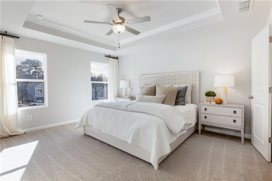 Furnished interior view inside a new home in , Conyers (Image 6).