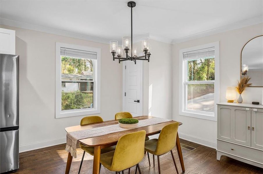 Furnished interior view inside a new home in , Scottdale (Image 44).