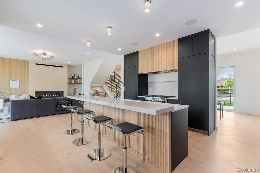 Furnished interior view inside a new home in , Denver (Image 34).