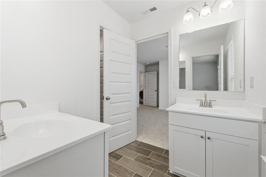 Furnished interior view inside a new home in Water Oak Estates, Lawrenceville (Image 34).
