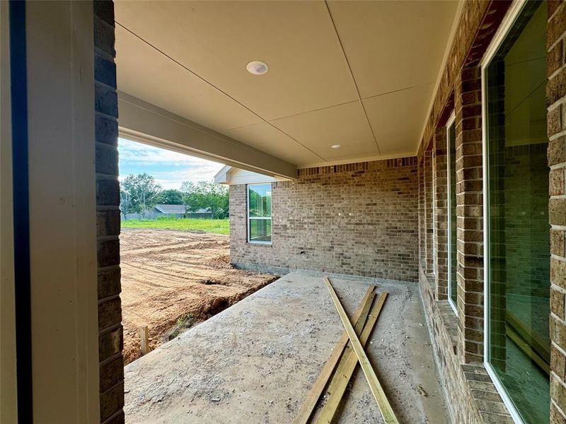 Covered patio - Still under construction!