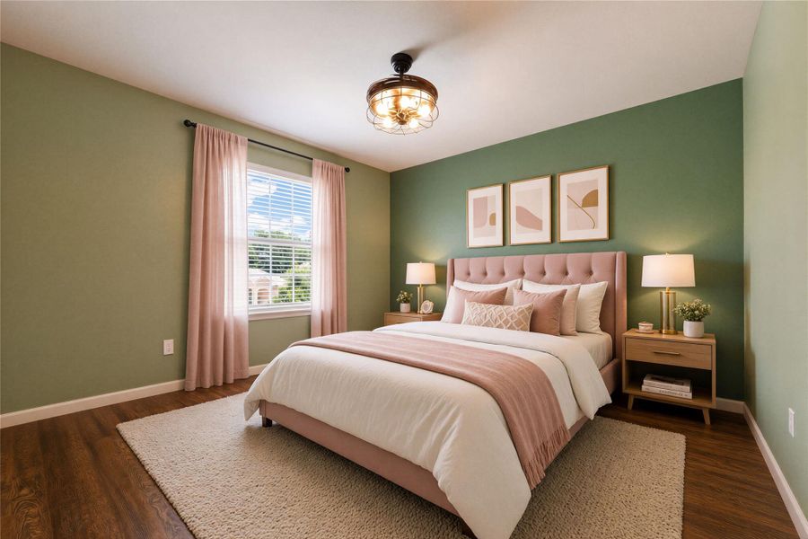 Furnished interior view inside a new home in , Liberty Hill (Image 17).