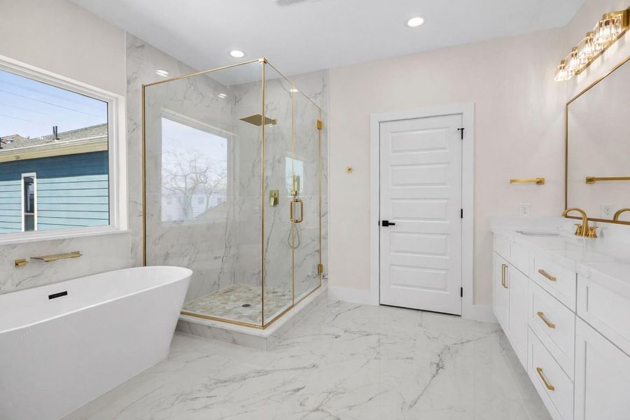 Furnished interior view inside a new home in , Houston (Image 15). Furnished interior view inside a new home in , Houston (Image 15).