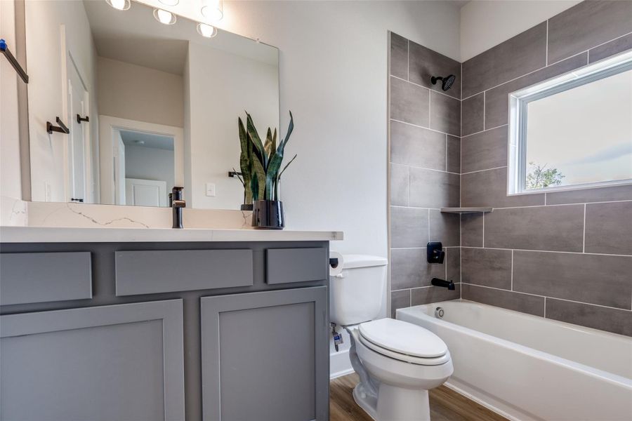 Furnished interior view inside a new home in , Houston (Image 5).