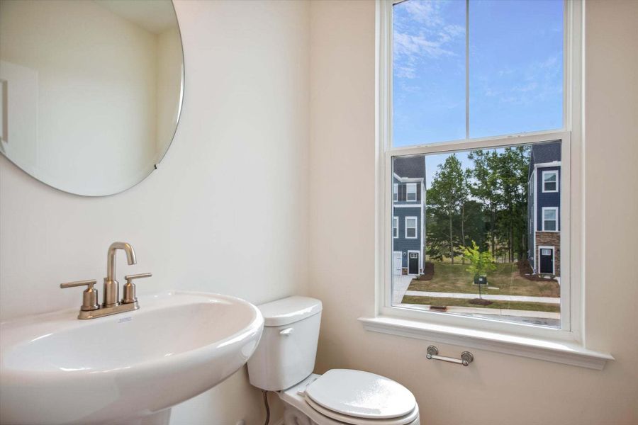 Furnished interior view inside a new home in The Parc Townes at Wendell, Wendell (Image 19). Furnished interior view inside a new home in The Parc Townes at Wendell, Wendell (Image 19).
