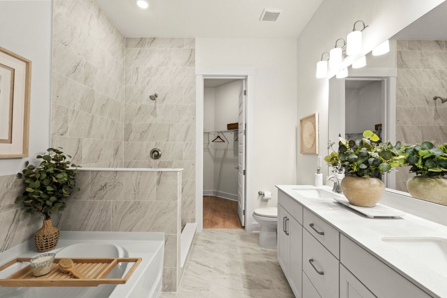 Furnished interior view inside a new home in Long Bay Golf Club, Longs (Image 18).