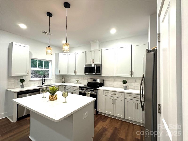 Furnished interior view inside a new home in , Granite Falls (Image 31).