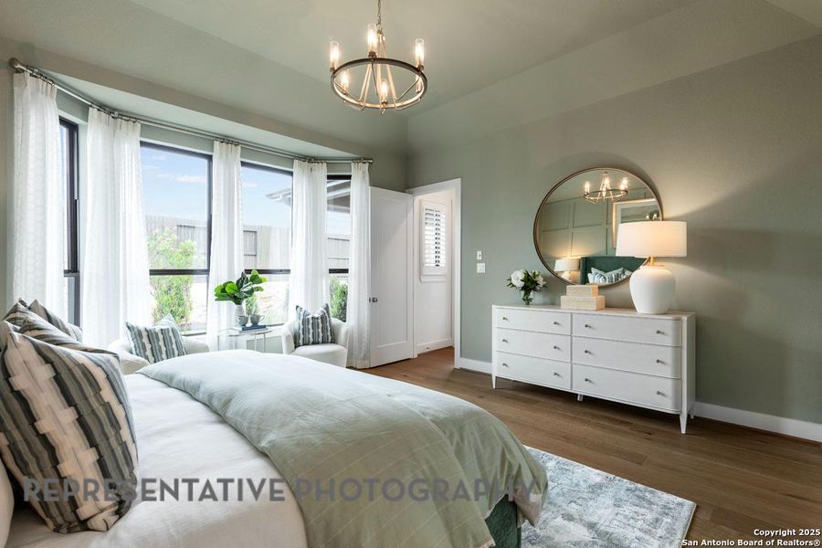 Furnished interior view inside a new home in Homestead, Schertz (Image 20).