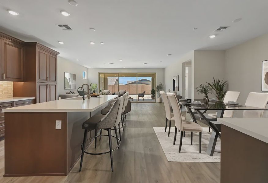 Virtually Staged Trilogy Ridgecrest Flourish HS 132 Kitchen - 6 of 22 Virtually Staged Trilogy Ridgecrest Flourish HS 132 Kitchen - 6 of 22
