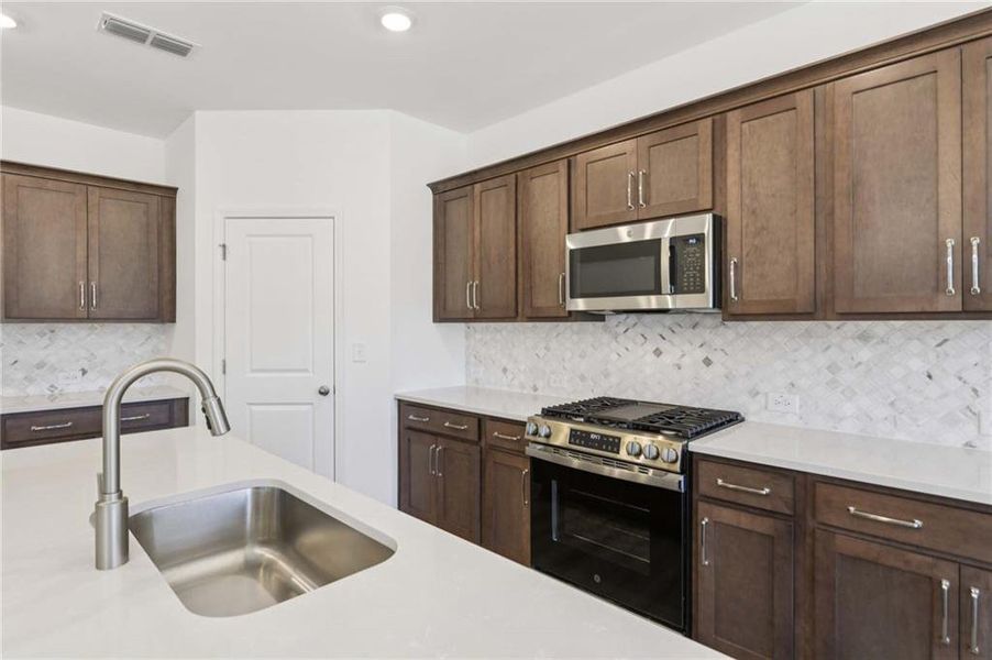 Furnished interior view inside a new home in The Estates at Casteel, Bethlehem (Image 15).