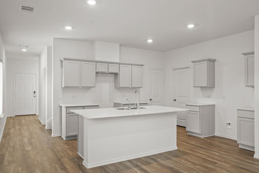 Furnished interior view inside a new home in Venetian Pines, Conroe (Image 4).