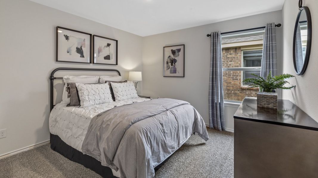 Furnished interior view inside a new home in Crane Crossing, Crandall (Image 21).