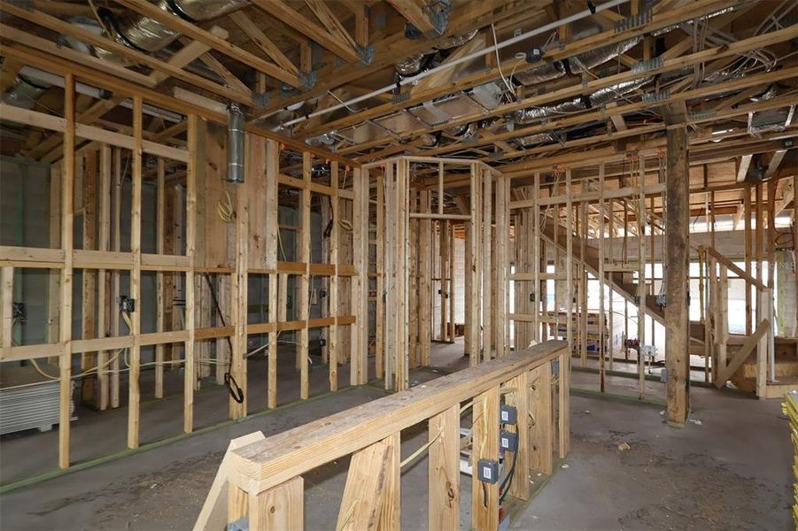 In-progress construction of a new home in Bay Lake Farms, St. Cloud, FL (Image 12).