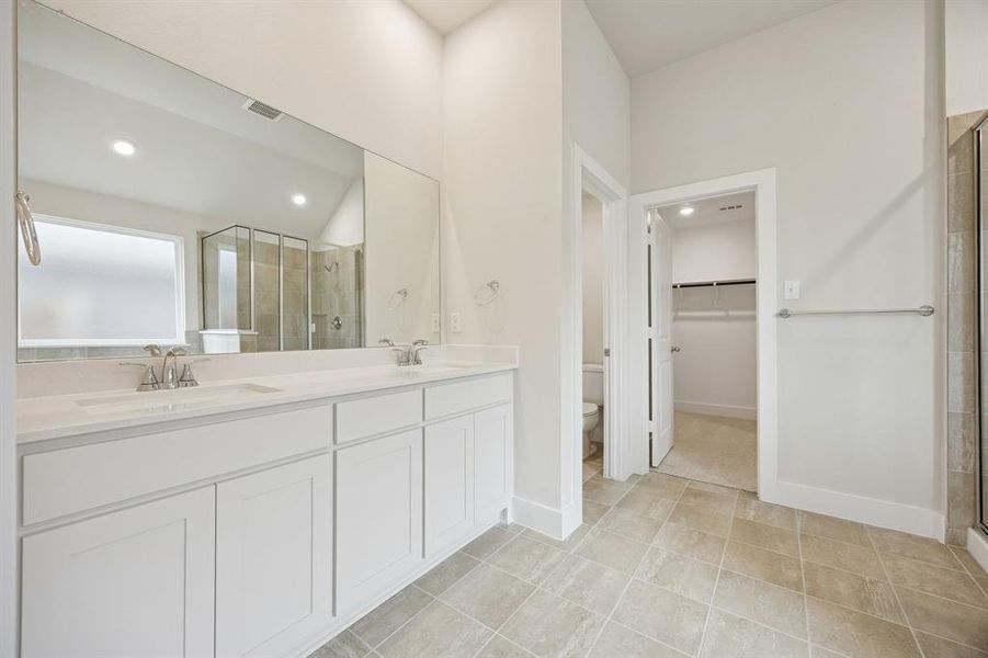 Furnished interior view inside a new home in Hadley Farms, Godley (Image 13).