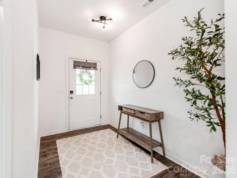 Furnished interior view inside a new home in Sutter's Mill II, Troutman (Image 25).