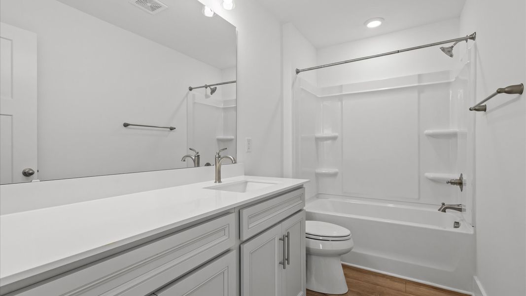 Representative furnished interior of a home built from the Freesia by DRB Homes in Spring Branch, Smyrna (Image 30).